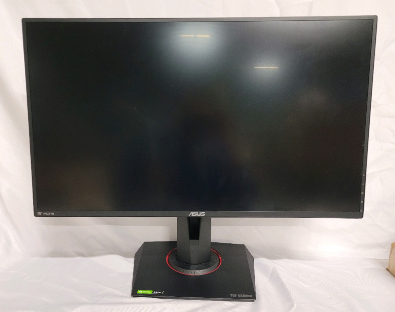 ASUS 27" VG27 Series G-Sync TUF Gaming Monitor . Requires 19v Power Cable , As Is