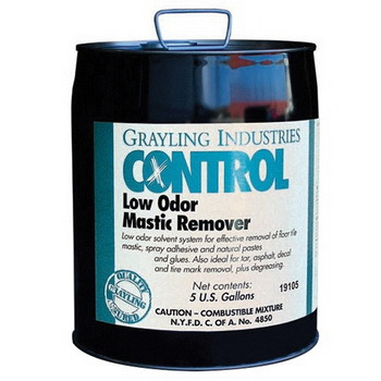 New Grayling Industries Control Low Odor Mastic Remover , 5 US Gallons