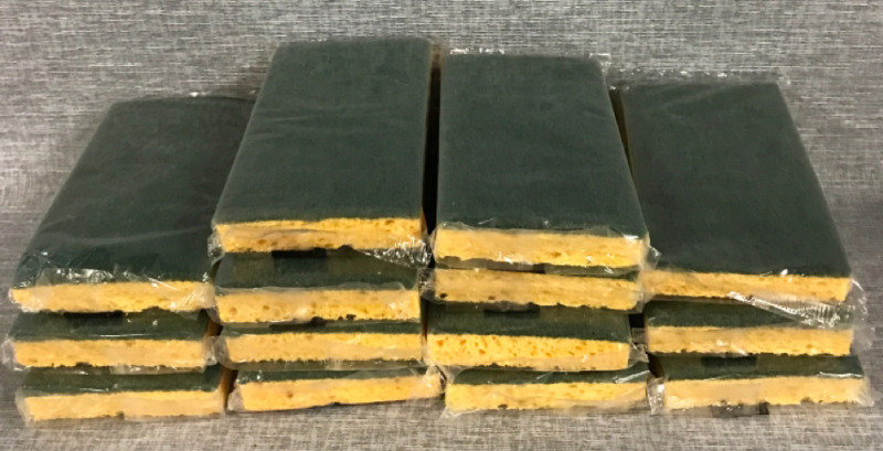 16 New Sponges 6”x3”