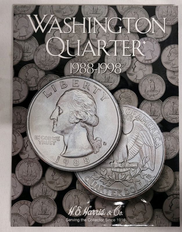 1988 - 1998 USA Washington Quarters , Complete Set - Philadelphia & Denver Mints