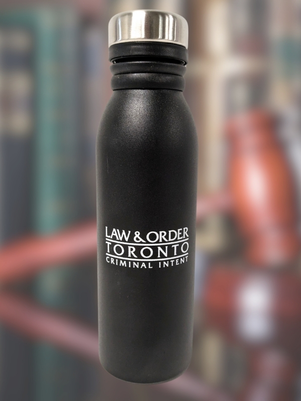 New Law & Order Criminal Intent : Toronto Metal Water Bottle