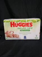 New case of HUGGIES NATURAL CARE SENSITIVE WIPES