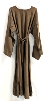 New Handmade Modest Dress with Waist Tie (Approx Size XL)