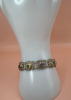 925 Sterling Multi Gemstone Filigree Bracelet MRF - 5