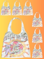 7 New Size XS AMERICAN American Eagle AE Band Tee Crop Tops : The Grateful Dead