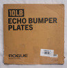 New - Rogue WeightLifting 10lb Echo Bumper Plate , One (1) Plate - 2