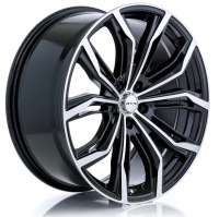 one New RTX 082424 | RTX Black Widow Machined Black Tire Rim