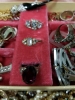 Vintage jewelry box with contents - 3