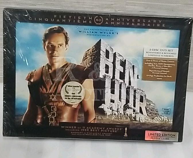 New Limited edition BEN HUR DVD BOX SET