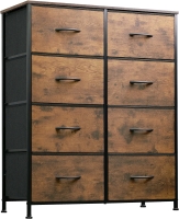 New WLIVE Fabric Tall Dresser with 8 Drawers/ Fabric Bins
