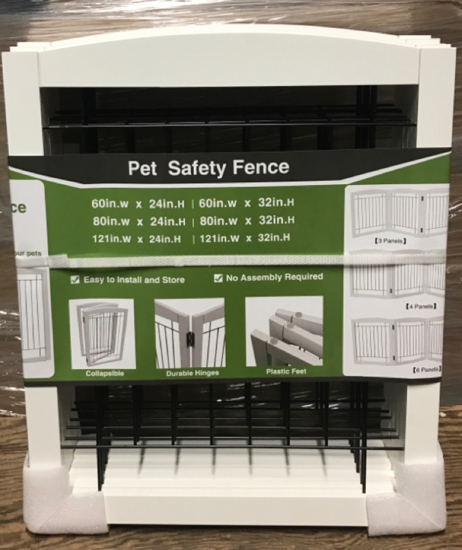 New 6 Panel Pet Safety Gate