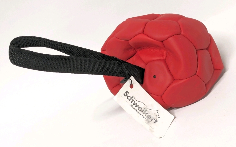 New SCHWEIKERY Leather Air Ball for Dogs (18cm / 7")