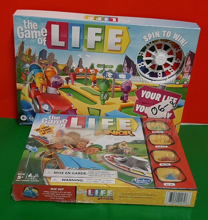 New 2 The Game of Life Junior and The Game of Life