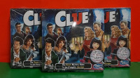 3 New CLUE Boardgames with Mr Orchid the New Suspect!