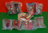 Vintage McDonald's x Barbie Happy Meals from1999 1 thru 8e