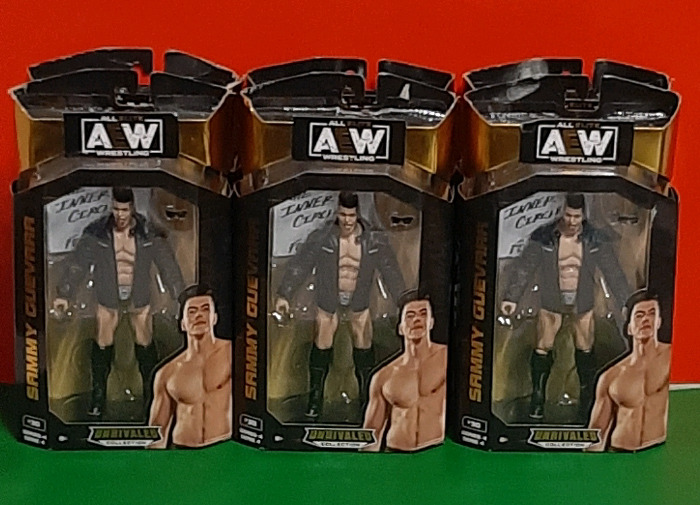 6 New AEW Wrestling Sammy Guevara Figures