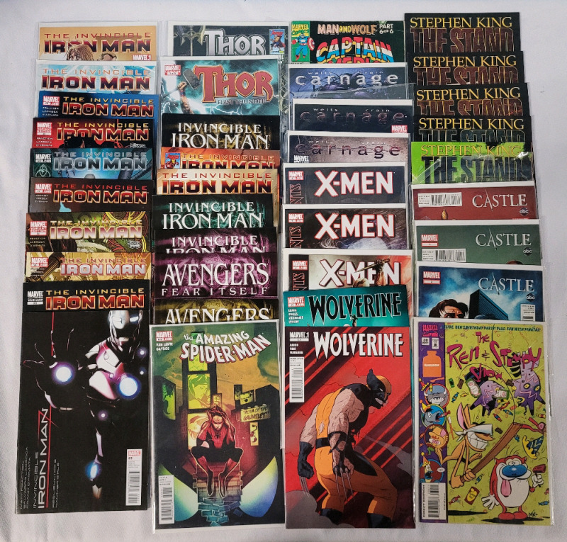 Marvel Comic Lot - 38 Comics Various Titles - Too Many to List