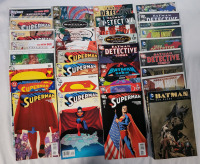 DC Comics Batman & Superman Comic Lot - 33 Comics