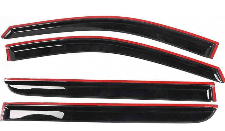 4 New Rain Window Guard Covers