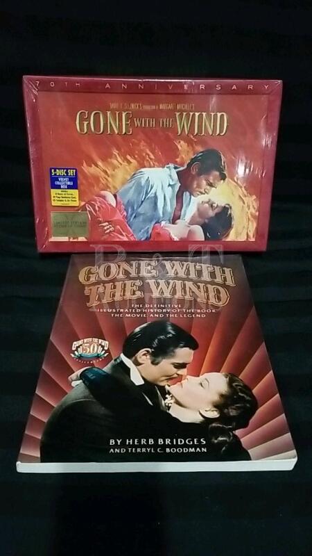 New Limited edition GONE WITH THE WIND dvd set and book