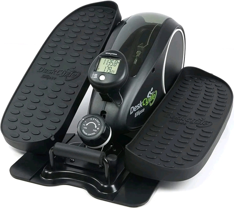 New DeskCycle Under Desk Compact Mini Elliptical Cardio Machine