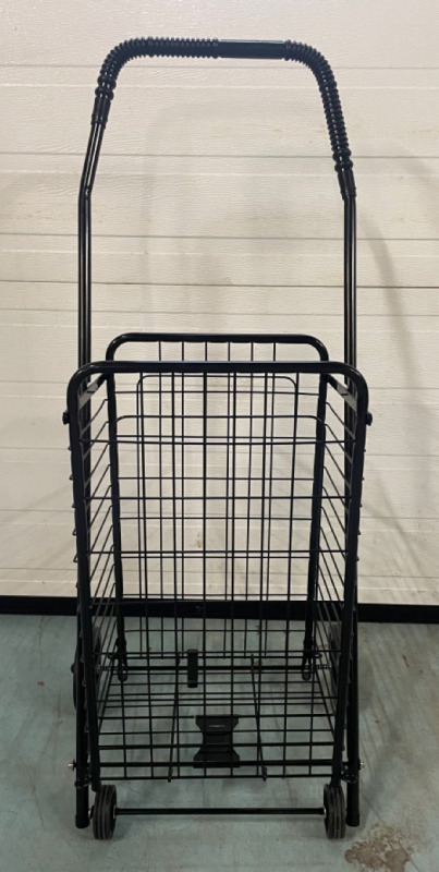 Folding Shopping Cart , Black