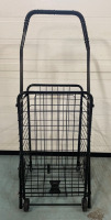 Folding Shopping Cart , Black