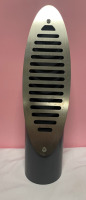 4 inch gray angled drainage grate yard drain