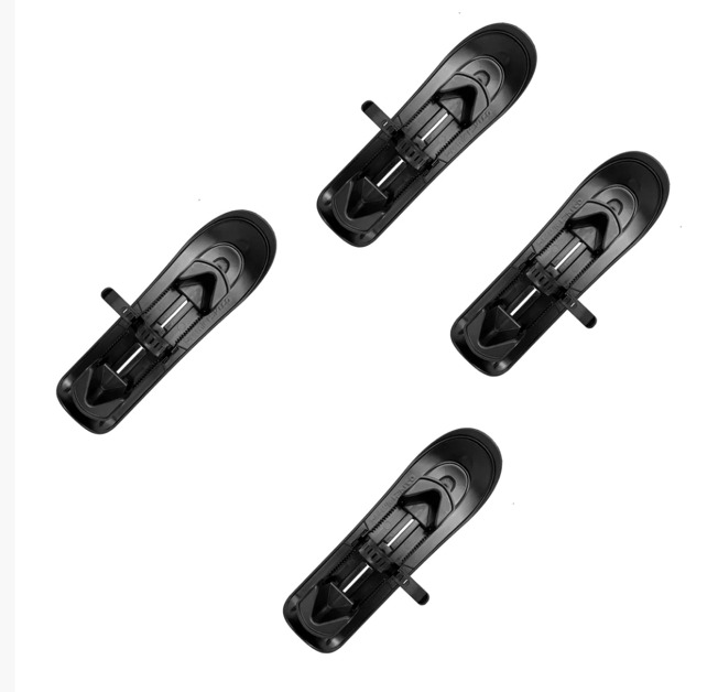 Premier Ski stroller skis fits wheels 4" to 16" (4 skis)