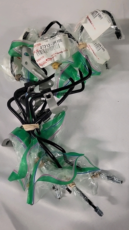 6 New Toyota Brake Lines 47313-0R100Tube, Fr Brake, NO.3