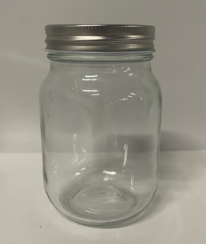 NEW 15 Pack Mason Jars 8 oz with Regular Mouth , Canning Glass Jars with Lids