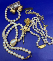 Beautiful Vintage Jewellery Monet Boucher D&rsquo;Orlan