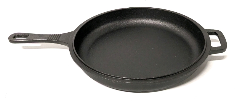 New BRUNTMOR Cast Iron Pre-Seasoned Shallow Skillet 9.5"