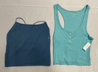2 New American Eagle Summer Tank Tops for Ladies , Size XL