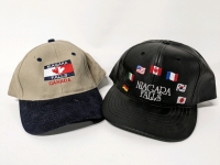 2 Vintage Niagara Falls Canada Embroidered Souvenir Hats (New Old Stock) One Size Fits Most