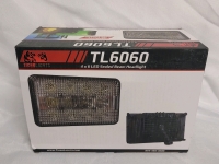 New - Tiger Lights 4&times;6 LED Tractor Light High/Low Sealed Beam Headlight . Part # TL6060