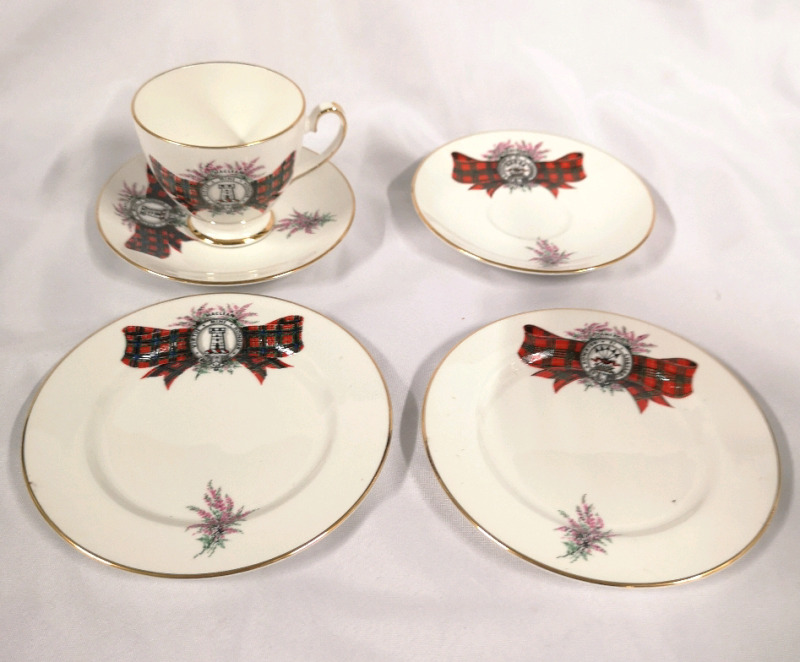 Vintage Royal Grafton Teacup & Saucer + plates