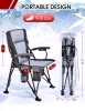 New - Docusvect Heated Camping Folding Chair . Battery NOT Included - 2