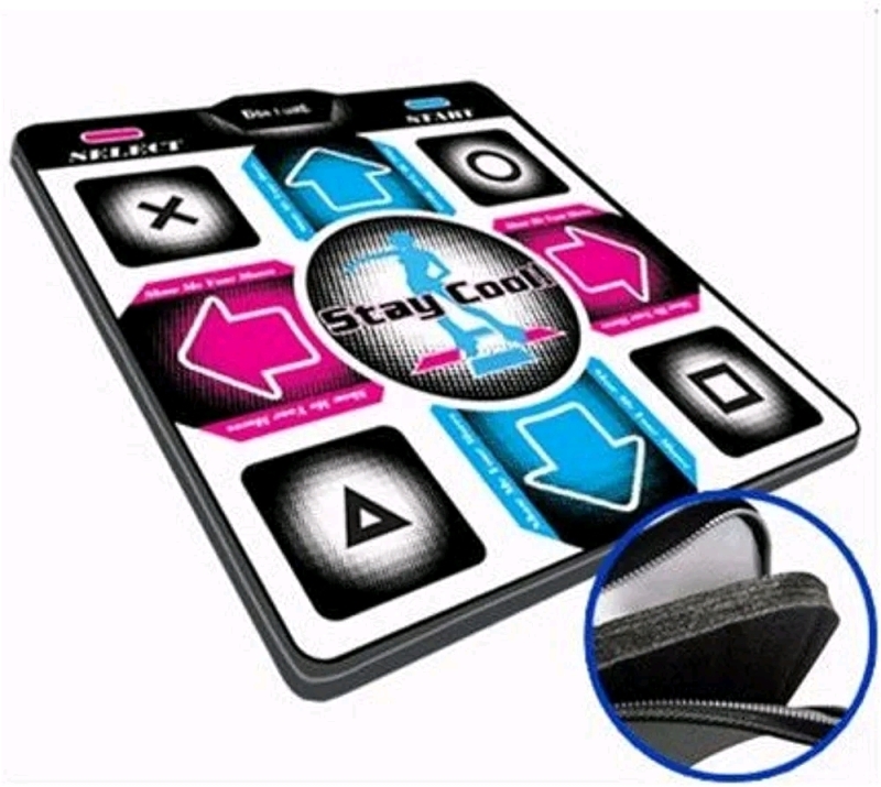 Dance Dance Revolution DDR Super Deluxe PS1 / PS2 dance pad w/1 in" foam Version 2.0