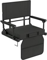 New - Annzoe Stadium Seat for Bleachers w/Back Support, 600 lbs Lightweight Bleacher Seat