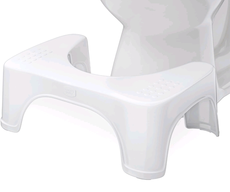 New - Squatty Potty Standard 7" Toilet Stool, White