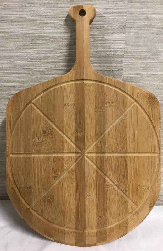 Bamboo Pizza Tray by Fiery Chef 20 x 12.5 inches