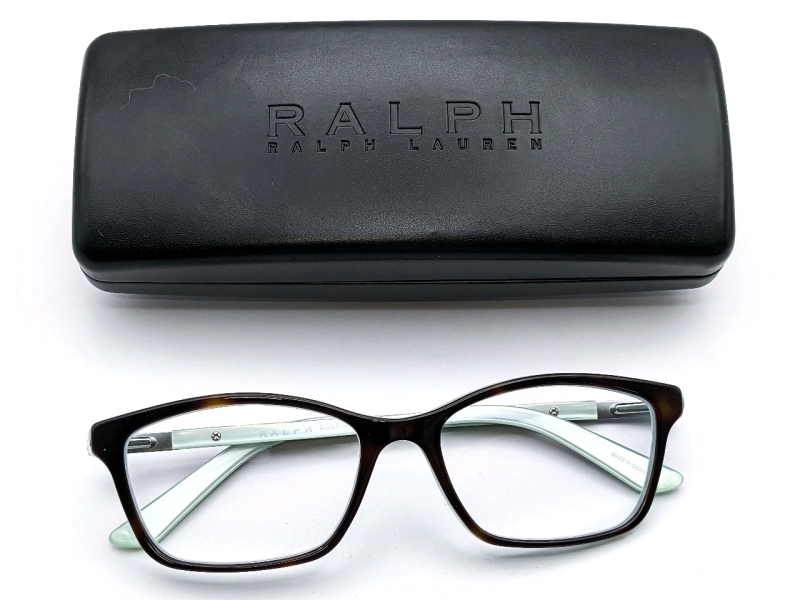 New RALPH LAUREN Prescription Glasses with Case.
