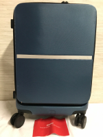 New HANKE Carry On Luggage Blue 14.5 x 21.5 x 9 "