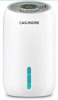 NEW CASONDRE 60W 56oz Dehumidifier for Home, Up to 500 sq ft Touch Control Small Dehumidifier with Temperature Display Timer 3 Modes 7 Colors Light Auto Shut Off Mini Dehumidifier