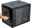 New - Tedgetal Wall Mount Server Cabinet Network Rack Enclosure Locking Glass Door - 2