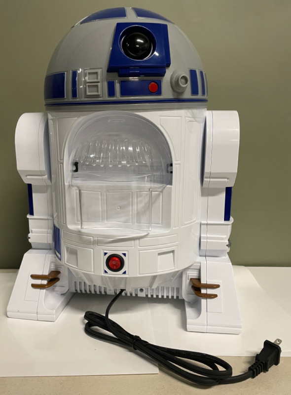 May Your Popcorn be Force Flavoured NEW Star Wars R2D2 Popcorn Maker