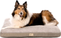 New Pooch Planet Large 40" x 30" x 5" Memory Foam Mix Dog Bed Plush & Woven w/ Removable Washable Cover