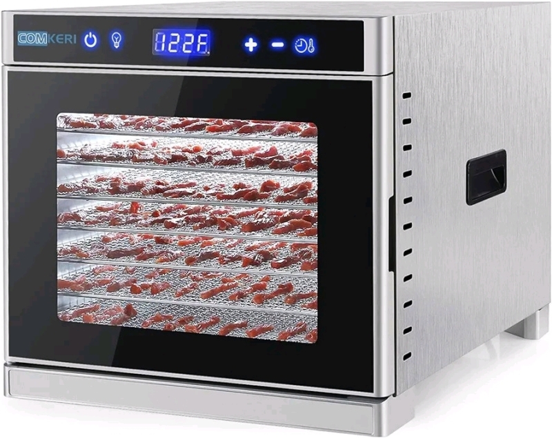New ComKeri Professional 8-Tray High Efficiency Stainless Steel Food dehydrator