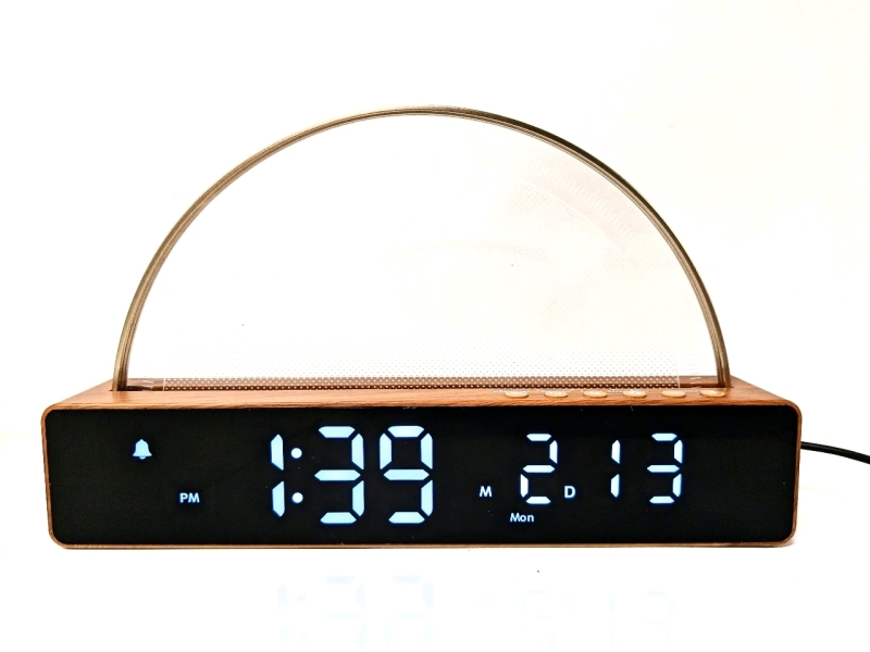 APUZOM Sunrise Alarm Clock, Wake Up Light Dawn Simulator (w/o Cord)